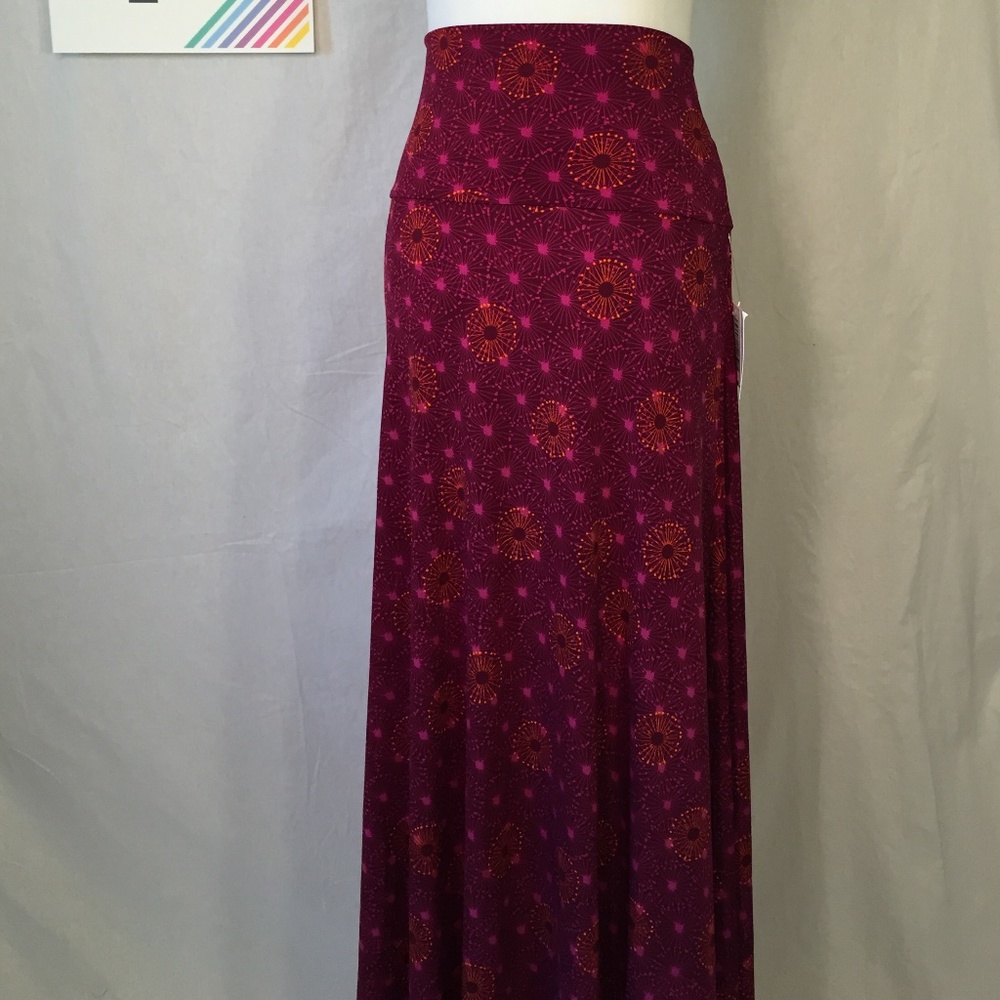 NWT LuLaRoe Maxi Skirt L